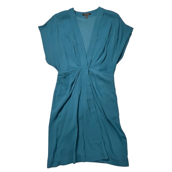 Banana Republic Mari Draped Crepe Dress - Picture 2 of 5